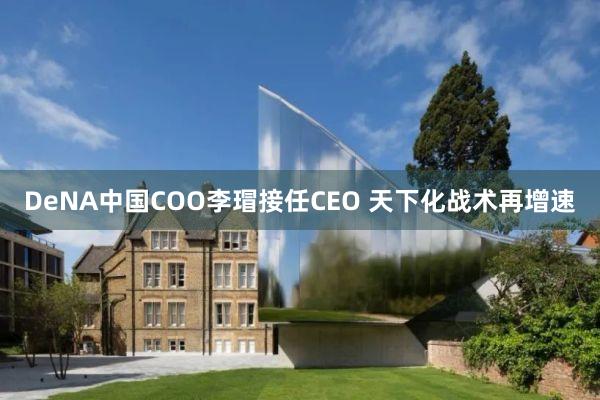 DeNA中国COO李瑁接任CEO 天下化战术再增速