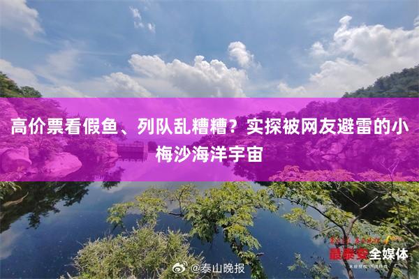 高价票看假鱼、列队乱糟糟？实探被网友避雷的小梅沙海洋宇宙